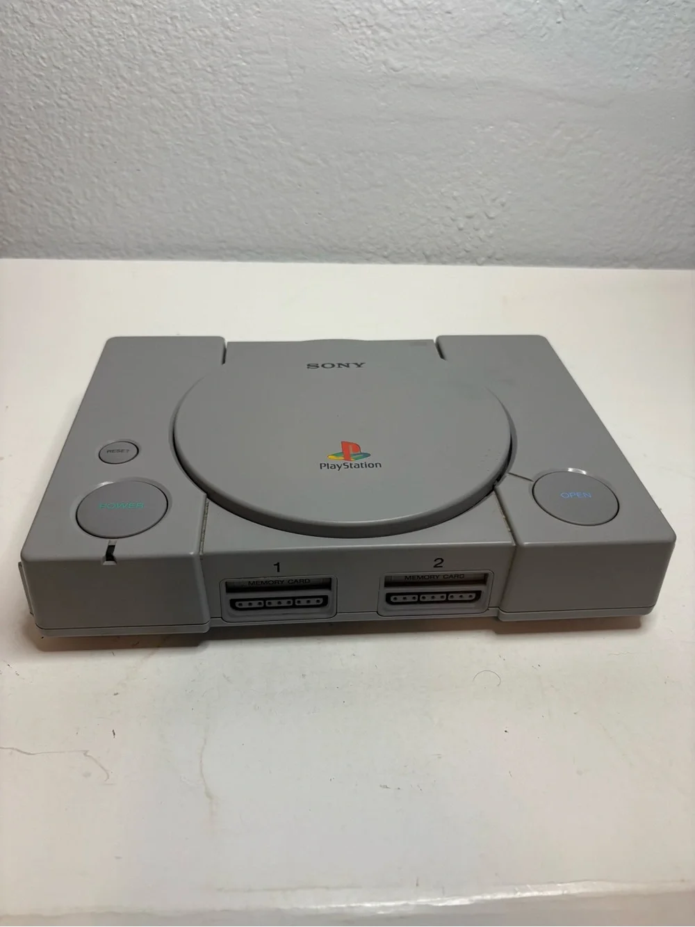 Sony PlayStation Original Console in Light Gray with Power Cord